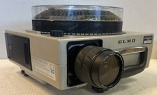 Elmo Omnigraphic 253E 35mm Slide Projector with Raynox 100-200mm Long Throw Lens