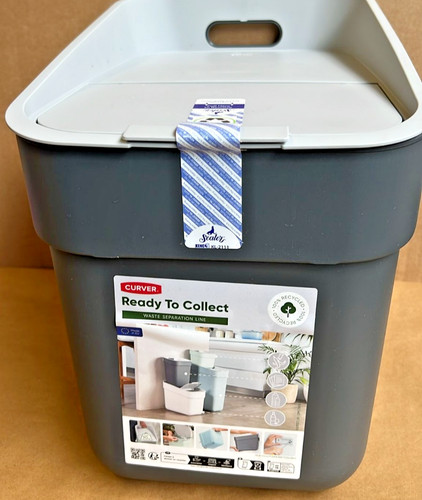 Recycling bin ready - ready, to