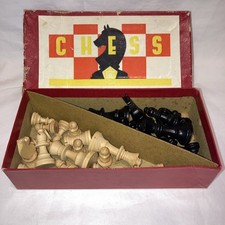 Vintage HPG Chess Set Staunton