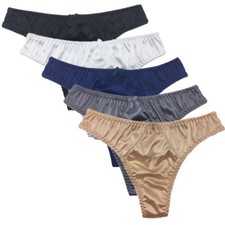 1 Or 5 Pack Ladies Sexy Satin