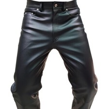 Mens 501 Style Pants Biker