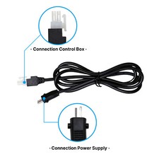 Adjustable Bed Base Input Power Cord Calbe for Tempurpedic Ergo Power Prong