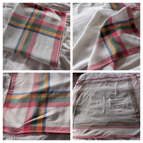 Vintage linen tablecloth - vintage,