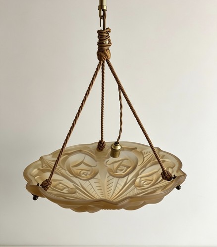 French art deco plafonnier - art,
