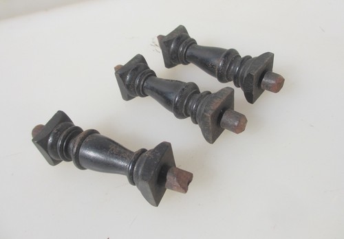 Vintage wooden hardware column - vintage,