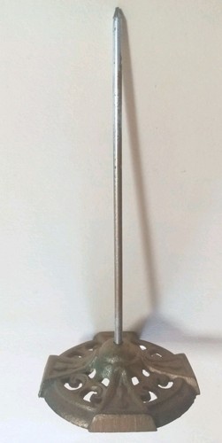 Vintage cast iron - iron, receipt