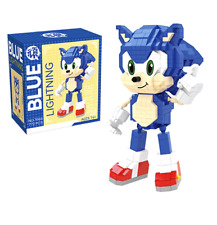 Cartoon Sonic Building Blocks Action Figure Cartoon Sonic Toy Bricks Assemble 