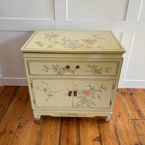 Chinese lacquer cabinet hand - lacquer,