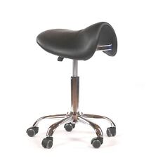 Urbanity hairdressing cutting beauty manicure nail salon chair saddle stool blac