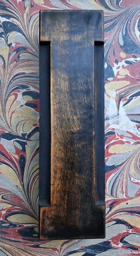 Huge wooden letterpress - huge,