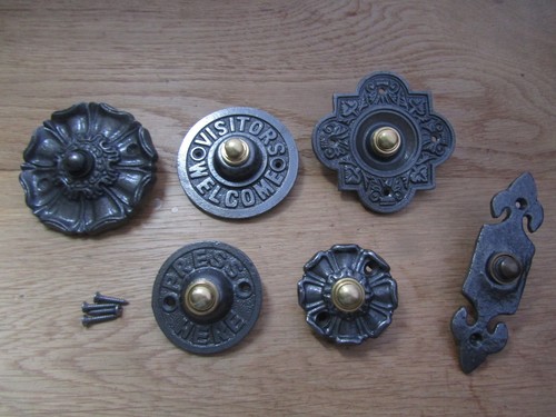 Cast iron door - iron, push