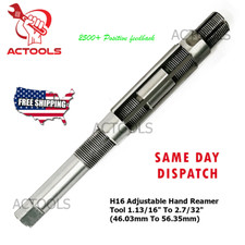 Adjustable Hand Reamer Tool H16 Sizes  1.13/16" To 2.7/32" USA ACTOOLS