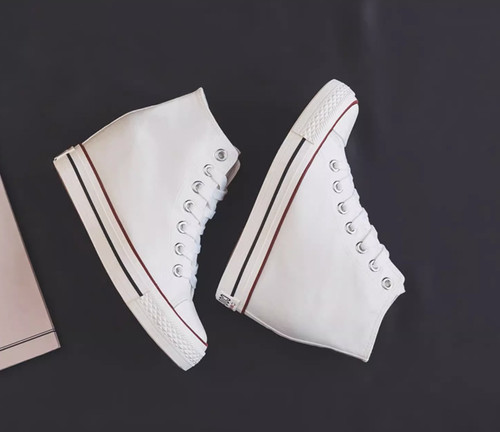 High top hidden wedge heel - top,