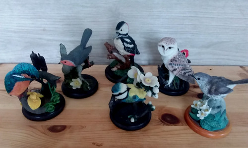 Birds figurines collection - birds,