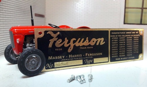 Massey ferguson tractor brass - ferguson,