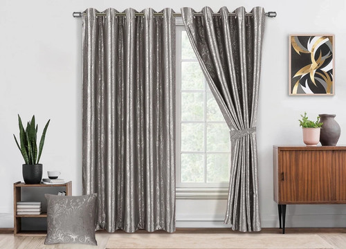 Luxury curtains metallic - luxury,