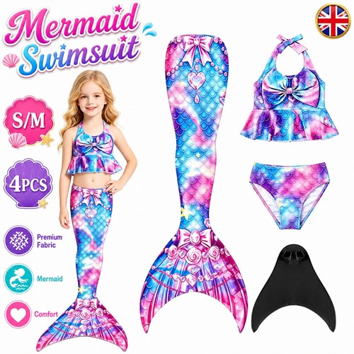 Kids mermaid tail with - tail,