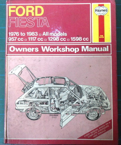 Haynes manual ford fiesta mk1 - haynes,