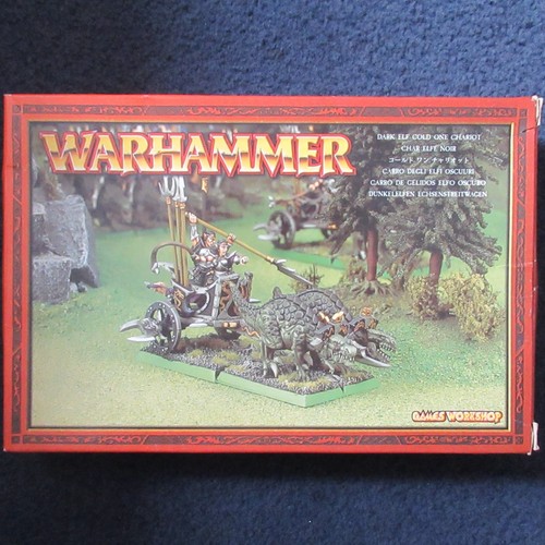 2001 dark elf cold one - elf, chariot