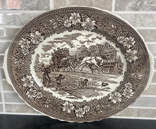 Royal tudor ware coaching - royal, 'coaching