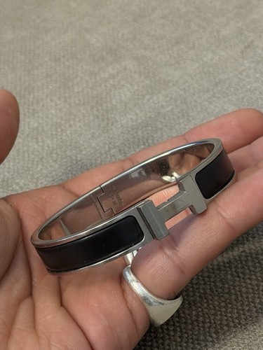 Hermès clic bracelet - bracelet, black