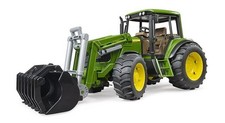 Bruder 6920 John Deere Frontloader Toy Kids Tractor 'SUPER-PRO Series 1:16 Scale