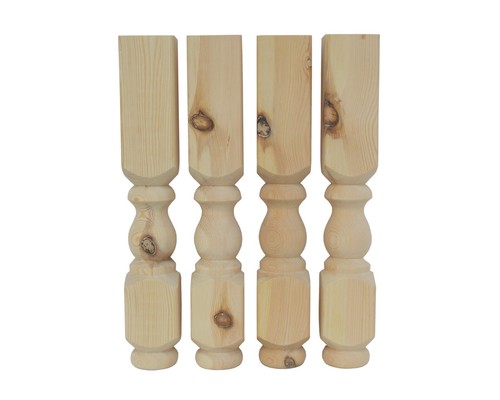 Rustic solid pine refectory - solid,