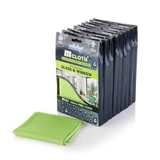 Minky Mcloth Anti-Bacterial Microfibre Glass & Window Cloth | Pack of 9