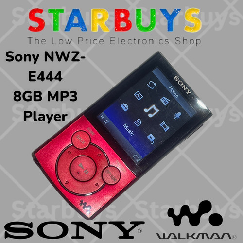 Sony walkman 8gb nwz e444 - sony,