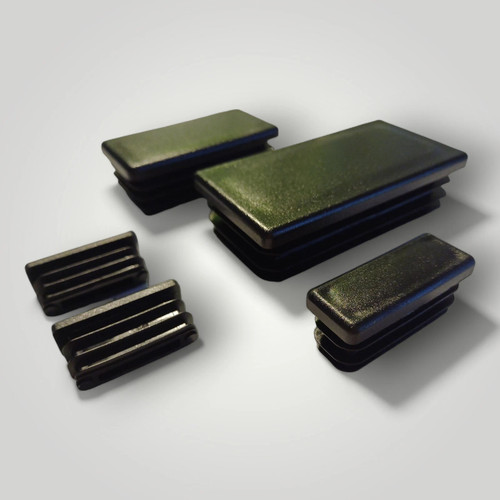 Rectangle plastic end caps - end,