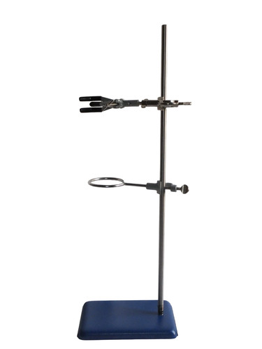 Complete retort stand set with - stand,
