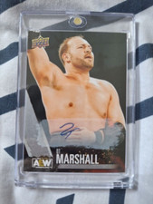 2021 AEW Upper Deck Trading Cards - #10 QT Marshall Base Auto