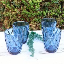 Set Of 4 Coloured Diamond