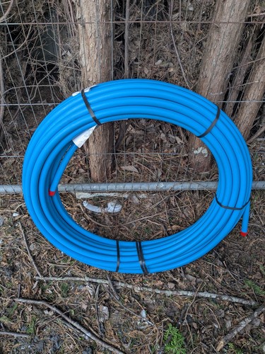 Blue mdpe plastic - mdpe, water