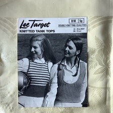 Lee Target vintage knitting