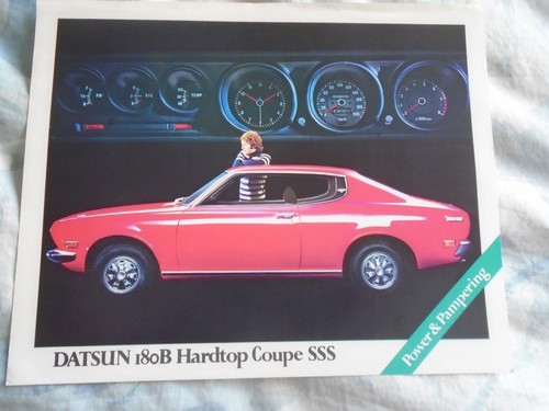 Datsun 180b hardtop coupe sss - datsun,
