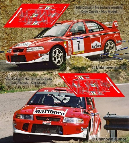 Decals mitsubishi evo rally - mitsubishi,