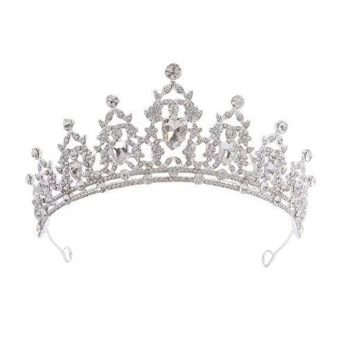 Wedding hair tiara crystal - tiara,
