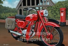 BSA Bantam D7 GPO Telegram Boy