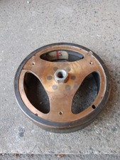 Villiers midget magneto wheel and cover plate.