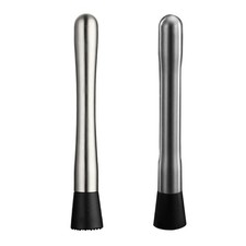 Omnipotent 8.26/8.46Inches Stainless Steel Fruit Crusher for Cocktails Making