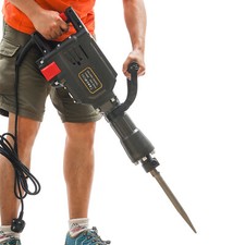 Demolition Jack Hammer 1700W Jack Hammer Concrete Breaker Heavy Duty Orange UK