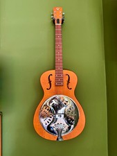 Epiphone Dobro Hound Dog Round Neck Acoustic Resonator  Guitar, VINTAGE BROWN