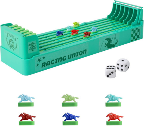 Horse race board game - board,