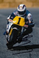Wayne Gardner Hand Signed Rothmans Honda 6x4 Photo MotoGP Autograph 8