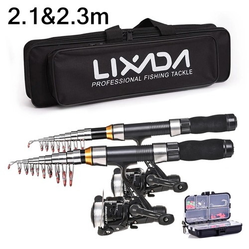 Telescopic fishing rod reel - rod,