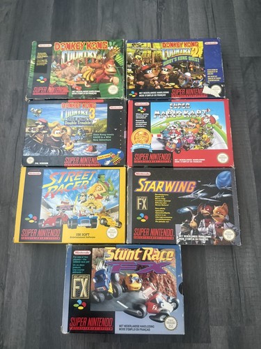 Super nintendo snes games - nintendo,