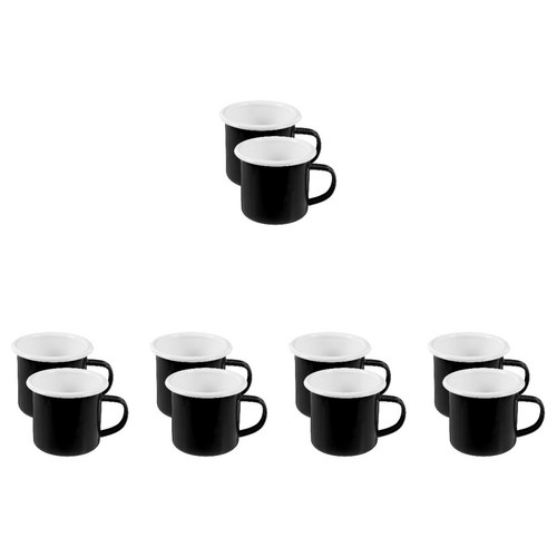 Set reusable black - set, 10