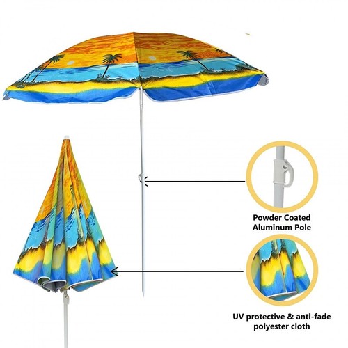 Beach parasol garden - beach,