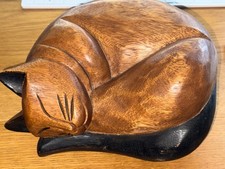VERY Large 29cm Wooden Carved